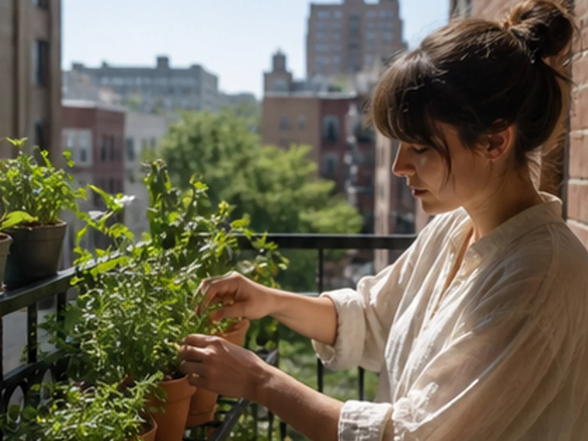 Balcony Herb Garden Ideas for Renters