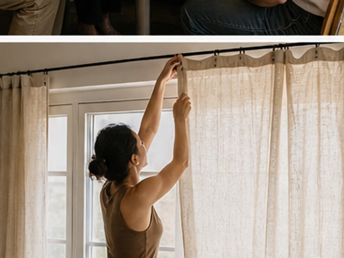 DIY Linen-Look Curtains Without Custom Prices