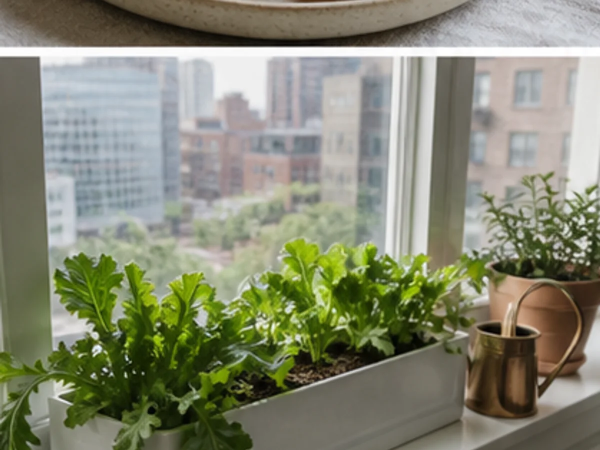 Grow Salad Greens on a City Windowsill