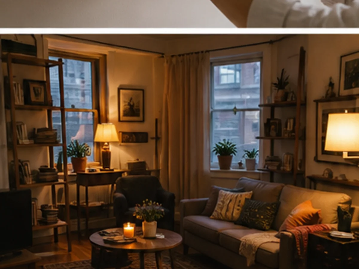 The Best Warm Lighting Plan for Apartment Evenings
